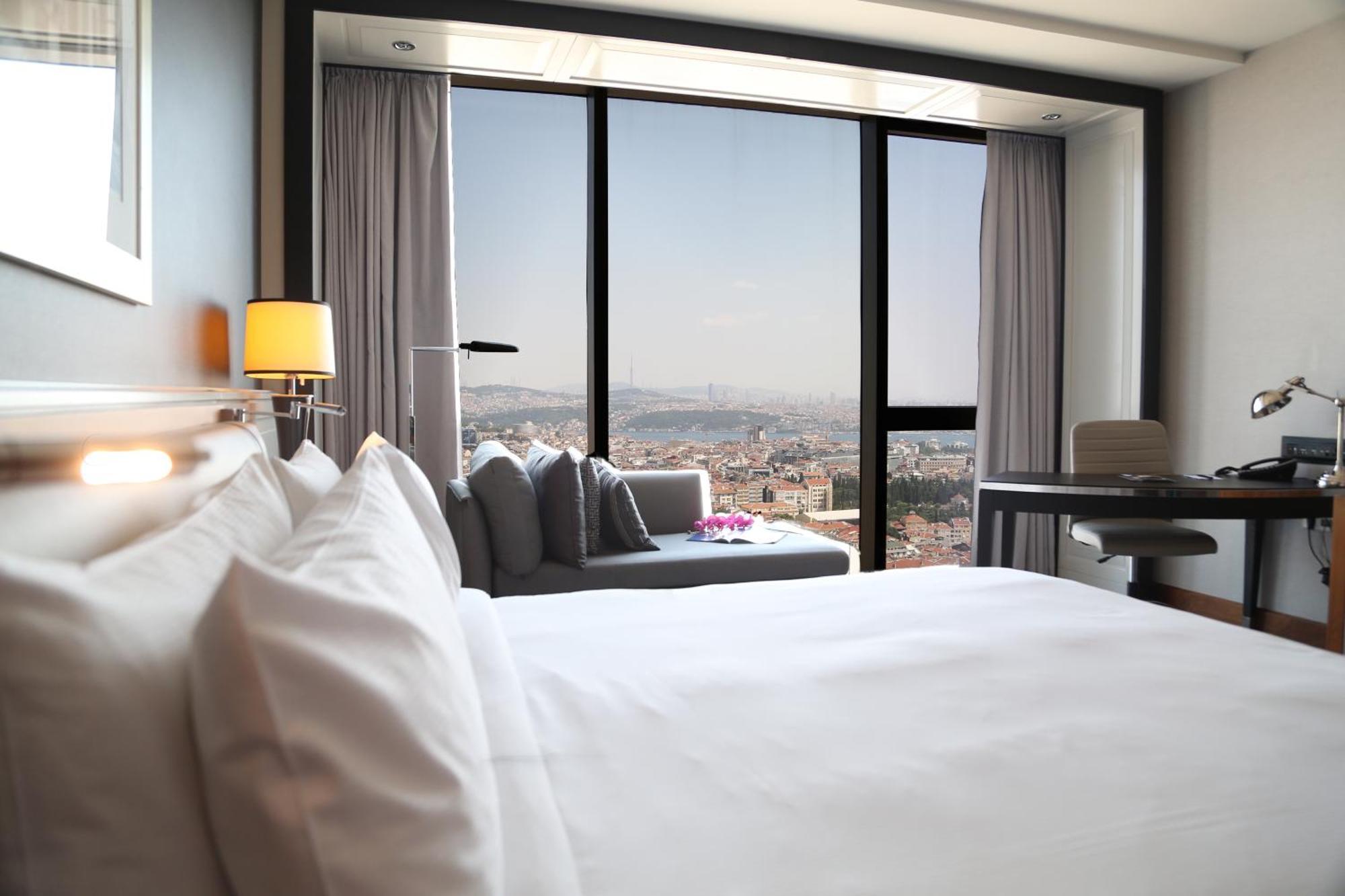 Hilton Istanbul Bomonti Ξενοδοχείο Εξωτερικό φωτογραφία A room at the hotel