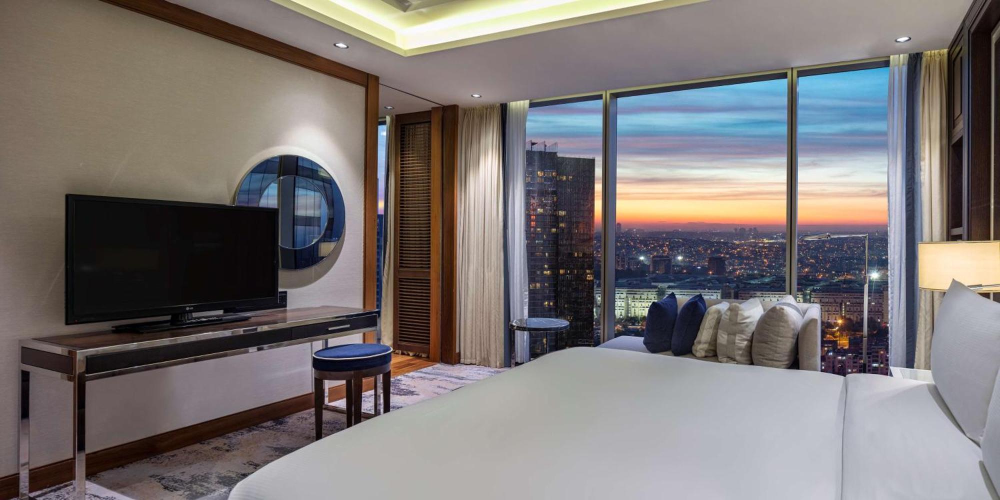 Hilton Istanbul Bomonti Ξενοδοχείο Εξωτερικό φωτογραφία A bedroom at the hotel