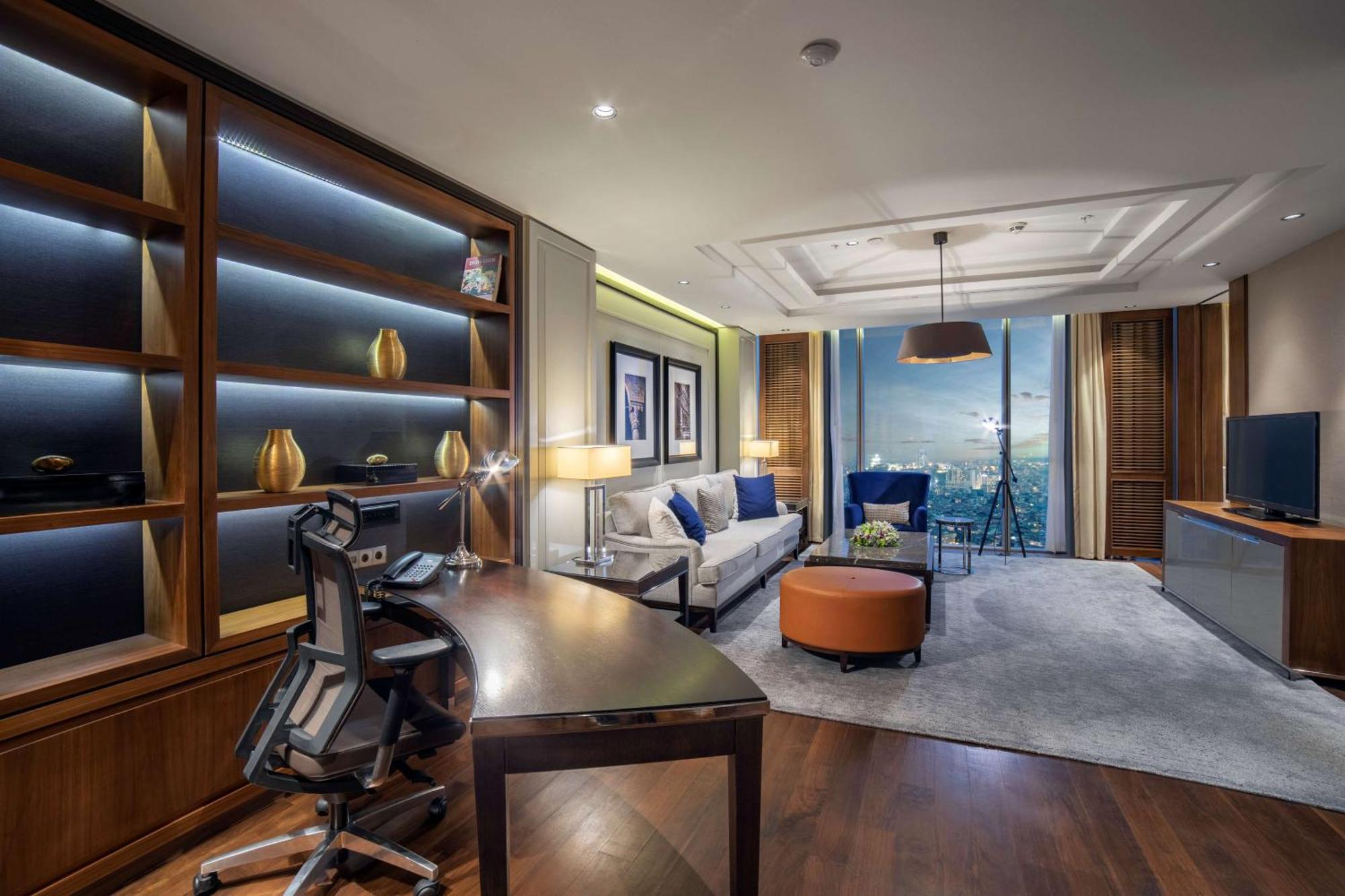 Hilton Istanbul Bomonti Ξενοδοχείο Εξωτερικό φωτογραφία A suite at the hotel